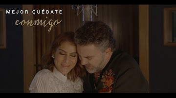 Mijares & María León - No Te Vayas Todavía (Lyric Video)