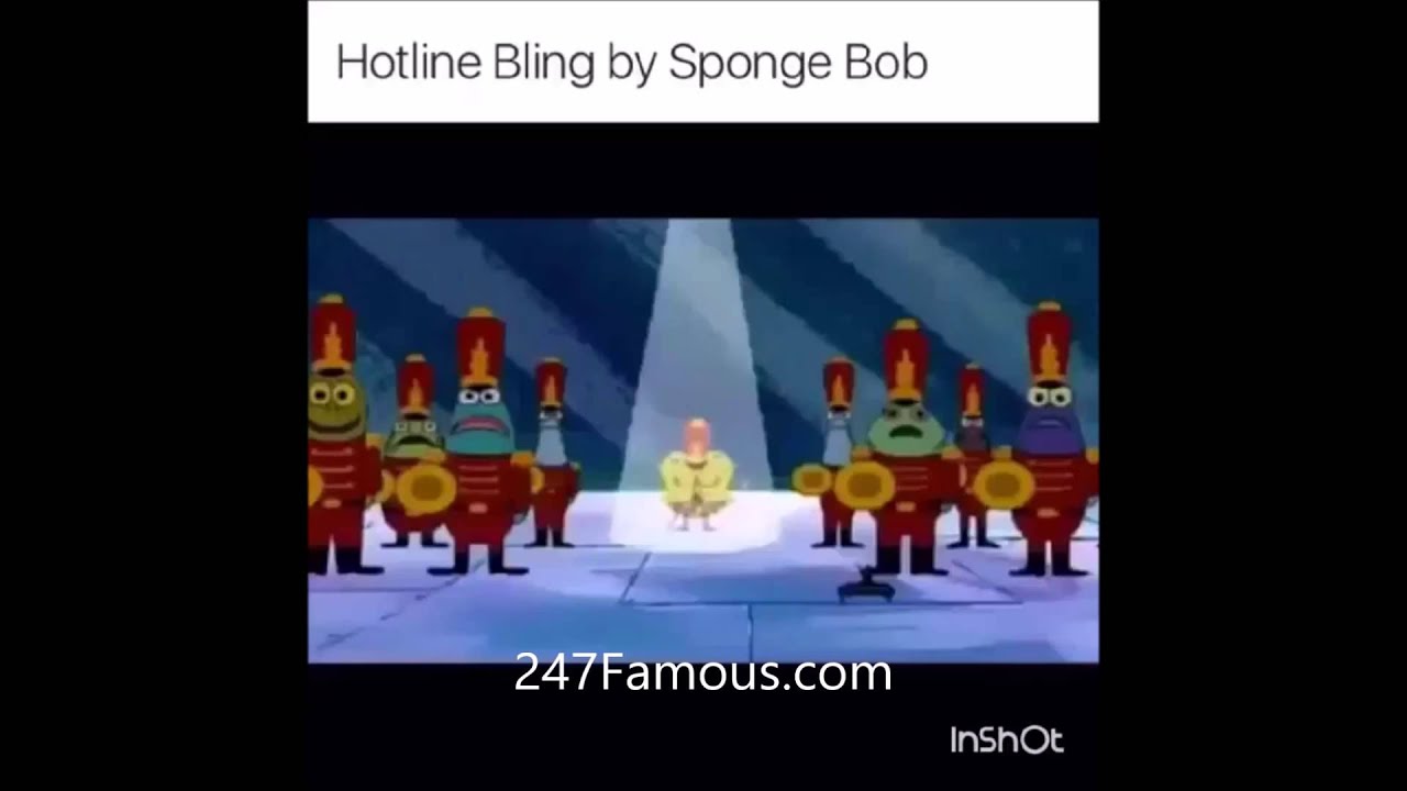 Drake Hotline Bling Memes Spongebob 247Famous Com YouTube