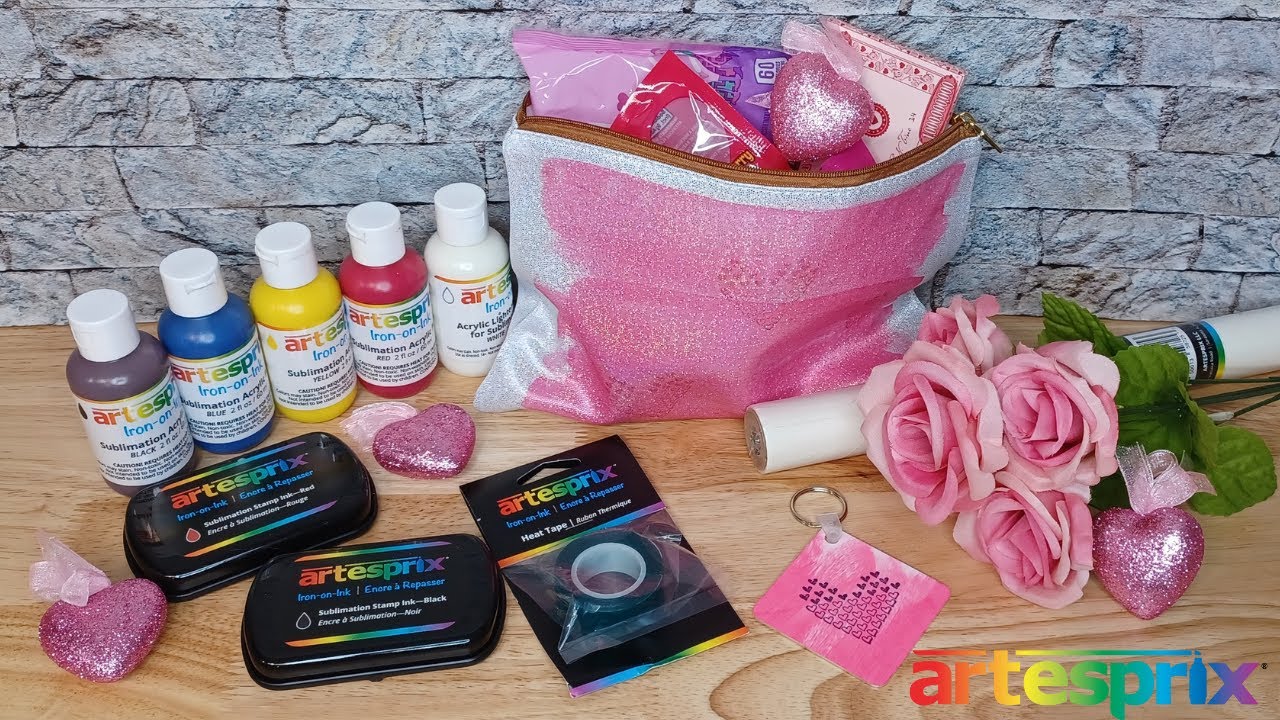 Sublimation Starter Kit with Artesprix Iron-on-Ink Craft Supplies