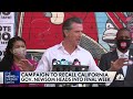 California recall seems to break in Gavin Newsom