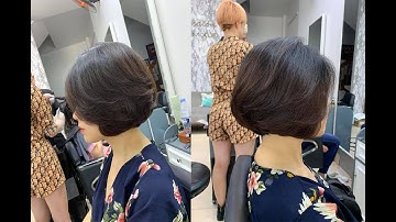 Hướng dẫn cắt BOB GADUA_ Bob tầng thấp! Phạm Sang Academy