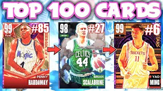 RANKING THE TOP 100 BEST CARDS IN NBA 2K23 MyTEAM!