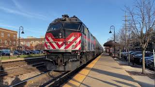 The Complete Metra Evening Rush Hour at Downers Grove - 11/23/21