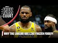 Word Association: Why the Lakers are like frozen food 🥶😂 | NBA Crosscourt image