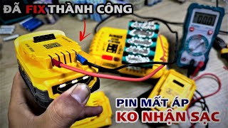 Chia sẻ cách sửa pin máy khoan để lâu bị mất áp [ KHÔNG NHẬN SẠC ]