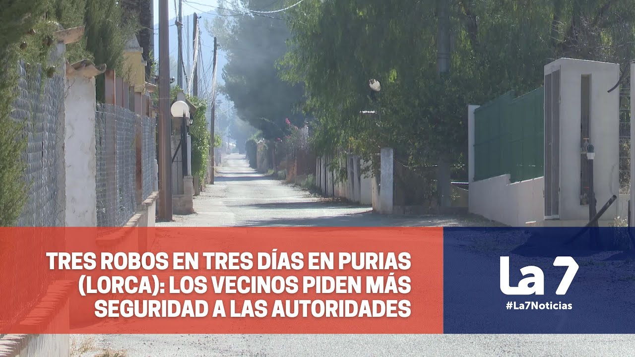 Los vecinos de Purias piden más seguridad tras una oleada de robos | La ...