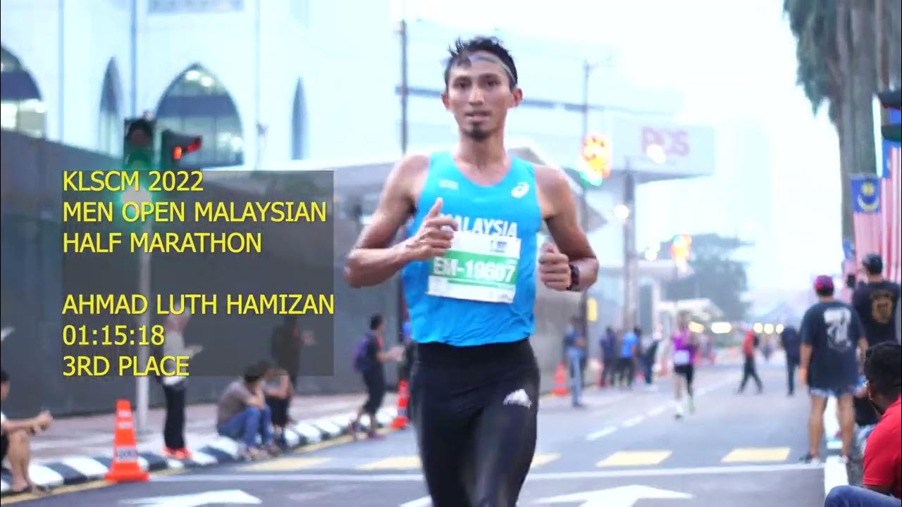 (21KM) Pemenang Men Open Malaysian HALF Marathon KLSCM 2022 YouTube