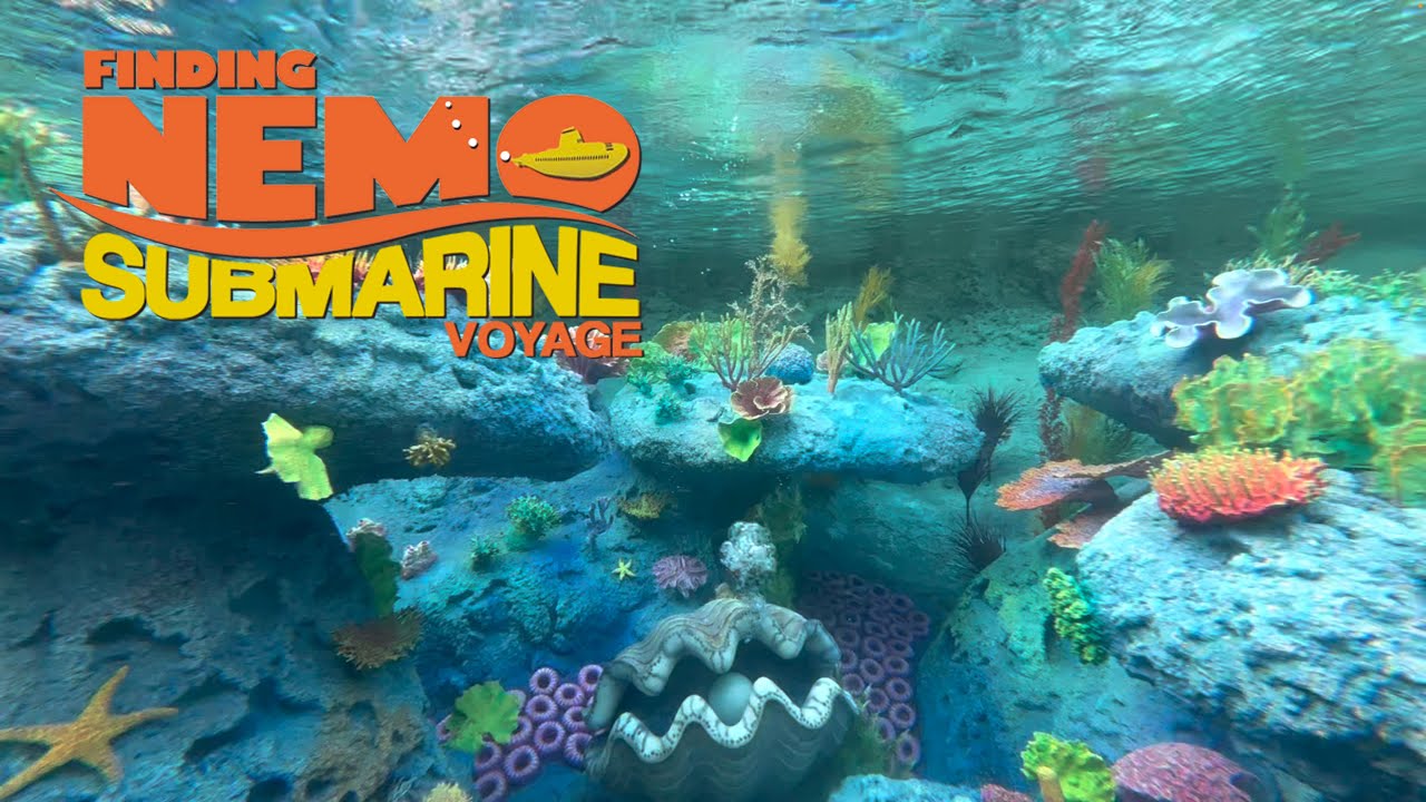 Nemo Submarine Ride Along Disneyland Ca. - YouTube