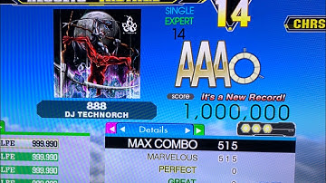 888 (ESP-14) MFC 1,000,000 World Record [DDR Ace]