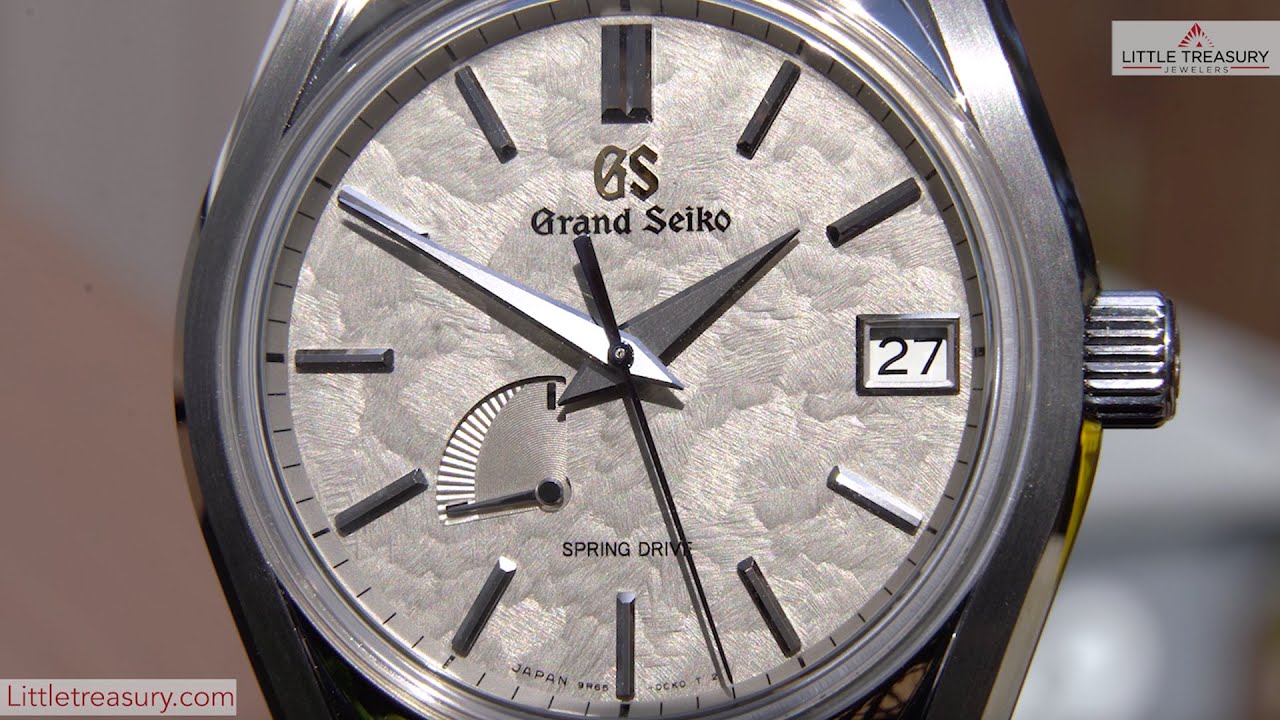 Why the Grand Seiko SBGA415 Winter is the best choice vs. the SBGA413 Spring  - YouTube