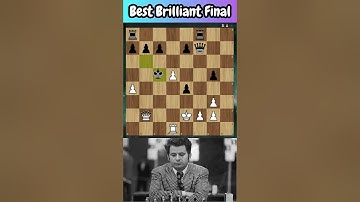 Best Brilliant Endgame! Play Like a World Chess Champion!♟️🔥