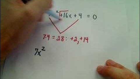 Factoring by Grouping