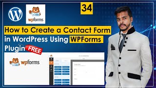 How to Create a Contact Form in WordPress Using WP Forms [FREE] Plugin in Urdu/Hindi