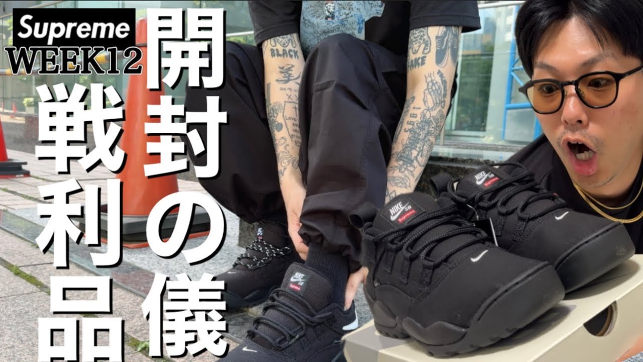 絶対買えsupreme week12で購入したNike SB Darwin Lowがとにかく履きやすくて最高でした‼︎