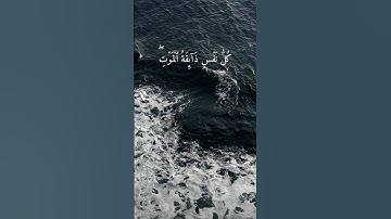 كل نفس ذائقة الموت #quran #القرآن_الكريم #راحة_نفسية #الله #قرآن #اكسبلور #سورة_العنكبوت