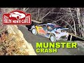 Munster gregoire crash ss12  wrc rallye monte carlo 2024