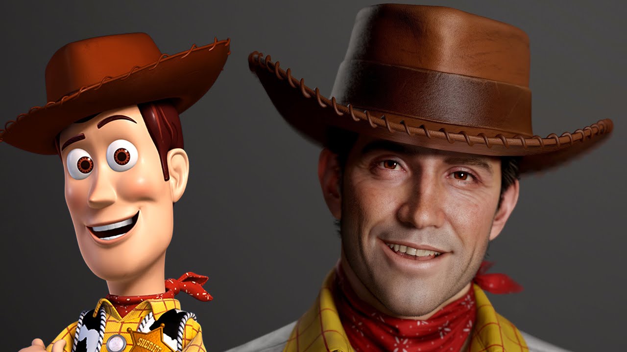 3D Model of Woody from Toy Story (Real Time) - Next Gen Graphics - YouTube.