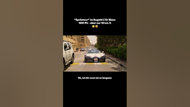 Matzes "Spritztour" im Bugatti L'Or Blanc mit Supercar Blondie 😎👑 | GRIP #shorts #throwback #443
