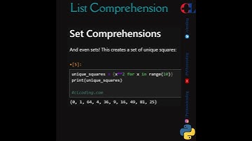List Comprehension