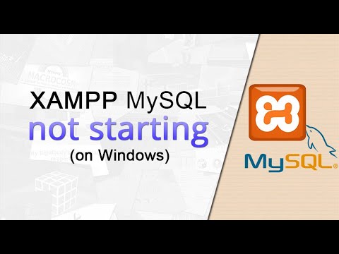 Voyager darslari | 9-dars  MySql Xampp Serverida ishlamasa | MySql not starting in Xampp Server