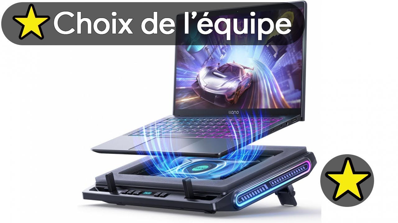 🏆 TOP 3 MEILLEUR REFROIDISSEUR PC PORTABLE 2025 ❄️