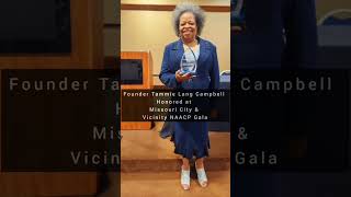 Activist Tammie Lang Campbell Honored at Missouri City & Vicinity NAACP Gala