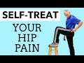 How to Self-Treat Pain On the Side of Your Hip. (Trochanteric Bursitis, Gluteal Tendinopathy)