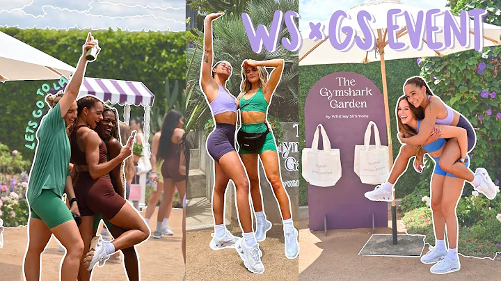 LETS GO TO LA | Whitney Simmons X Gymshark Event