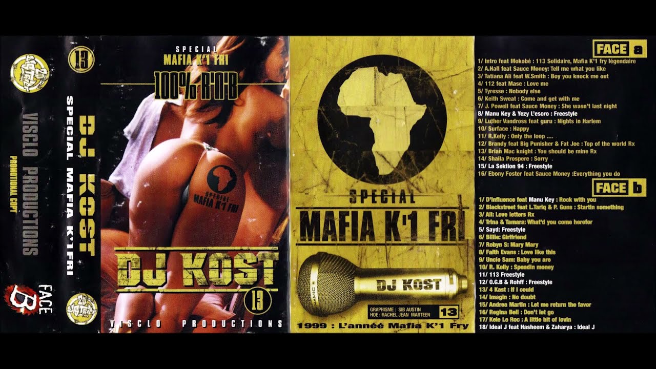 Dj Kost - 100% R&B Vol 13 Special Mafia K'1 Fry (1999)