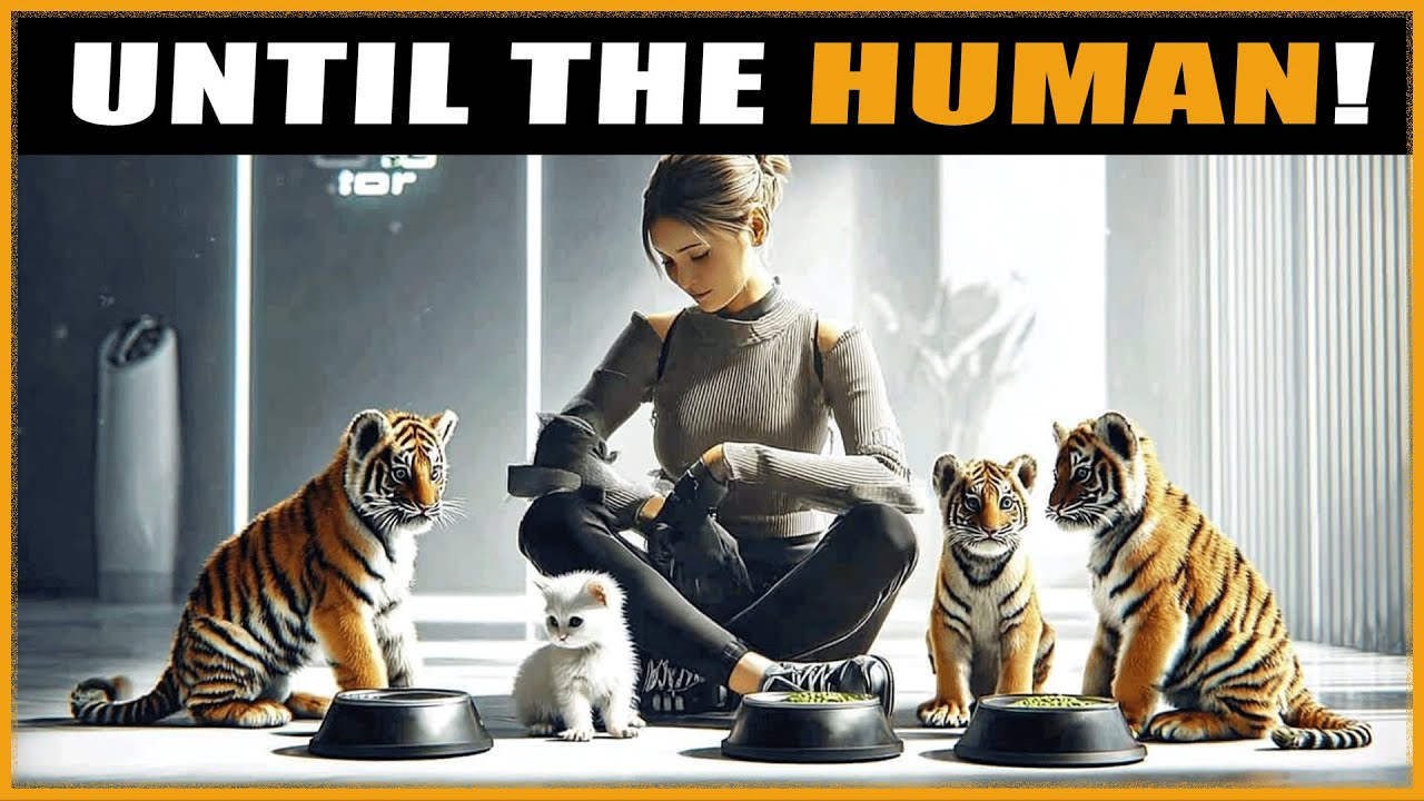 The Predator Cubs Would Not Feed… Until the Human Sat With Them Sci-Fi | HFY