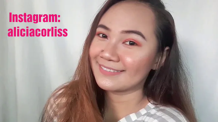 SUNSET ORANGE MAKEUP LOOK by Alicia Corliss