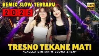 REMIX SLOW PALEMBANG TERBARU FULLBASS 2025 || TRESNO TEKANE MATI || SALLSA BINTAN FT LEONA ZHEN