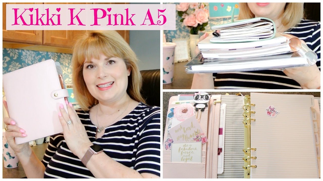 Kikki K Pink A5 - YouTube