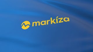 Flag of the New logo TV Markíza (2022) - (television station in Slovakia)