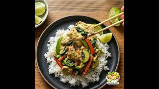 Thai Green Curry in 30 Min 🍛 #thaigreencurry #thaicurrypaste #coconutcurry #asianfood