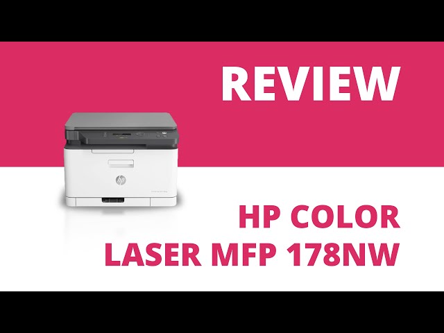 Imprimante Multifonction Laser 3 en 1 A4 HP Color Laser MFP 178nw