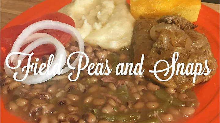 FROZEN FIELD PEAS AND SNAPS COOKING WITH JUDY CALD...