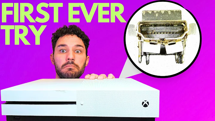 BEGINNER HDMI REPAIR - BROKEN Xbox One S Can I Fix It?