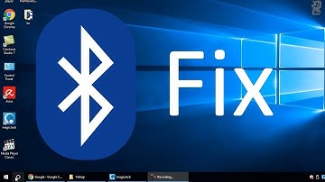 Fix bluetooth device connected but not working in windows 10/8/7