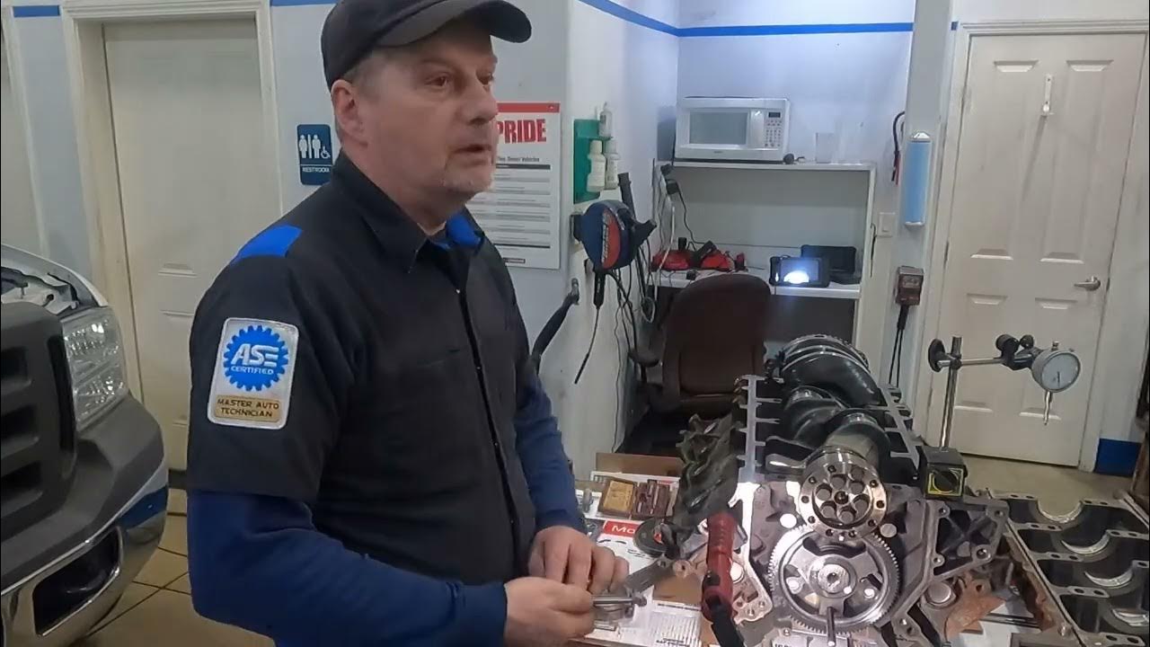 6.0 Powerstroke easy cam timing - YouTube