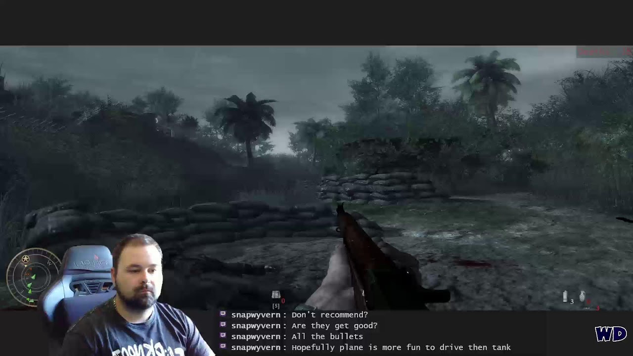 Fire the Panzerschreck! | Call of Duty: 5 | Troll me while i play through some classics