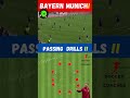 FC Bayern Munich / Passing Soccer Drills #shorts  #footballshorts #soccer