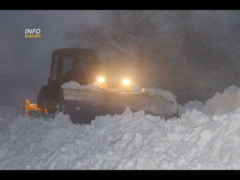 მუხურის მთაზე თოვლის საფარმა 4 მეტრს გადააჭარბა