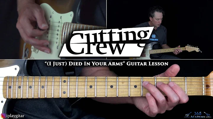 Lär dig spela (I Just) Died In Your Arms av Cutting Crew på gitarr