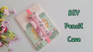 DIY Pencil case. How to sew pencil case. cute bag. pencil bag. basic bag. simple bag.