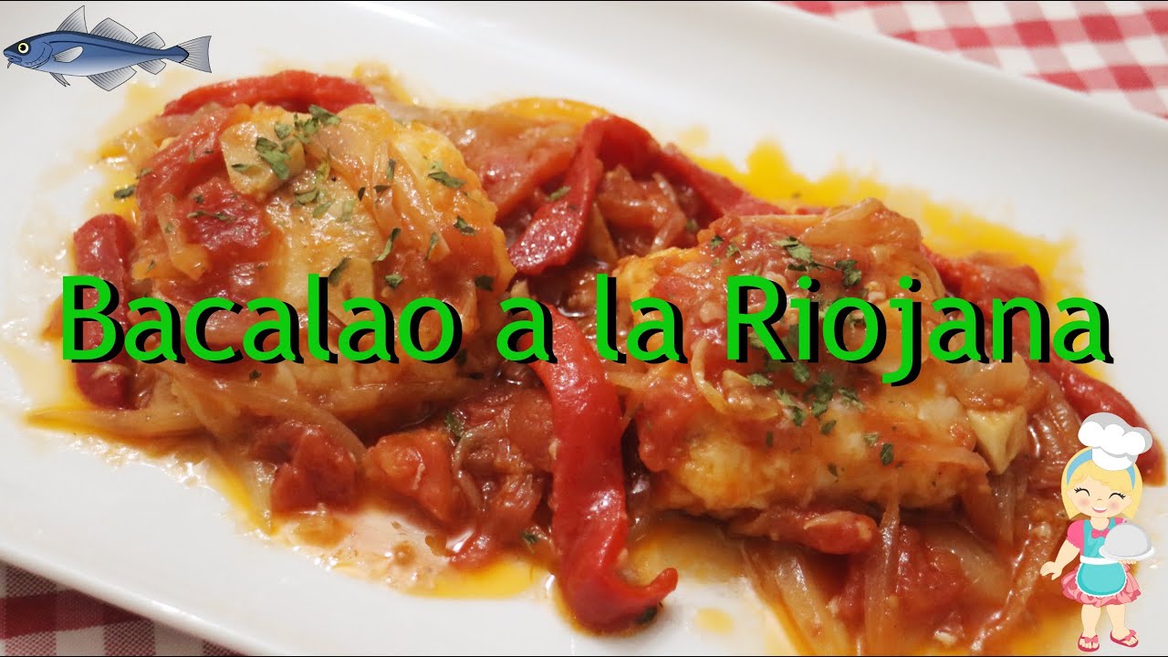 No te lo pierdas, jugoso, sabroso y echo en un plis plas, Bacalao a la  Riojana, tu receta ideal