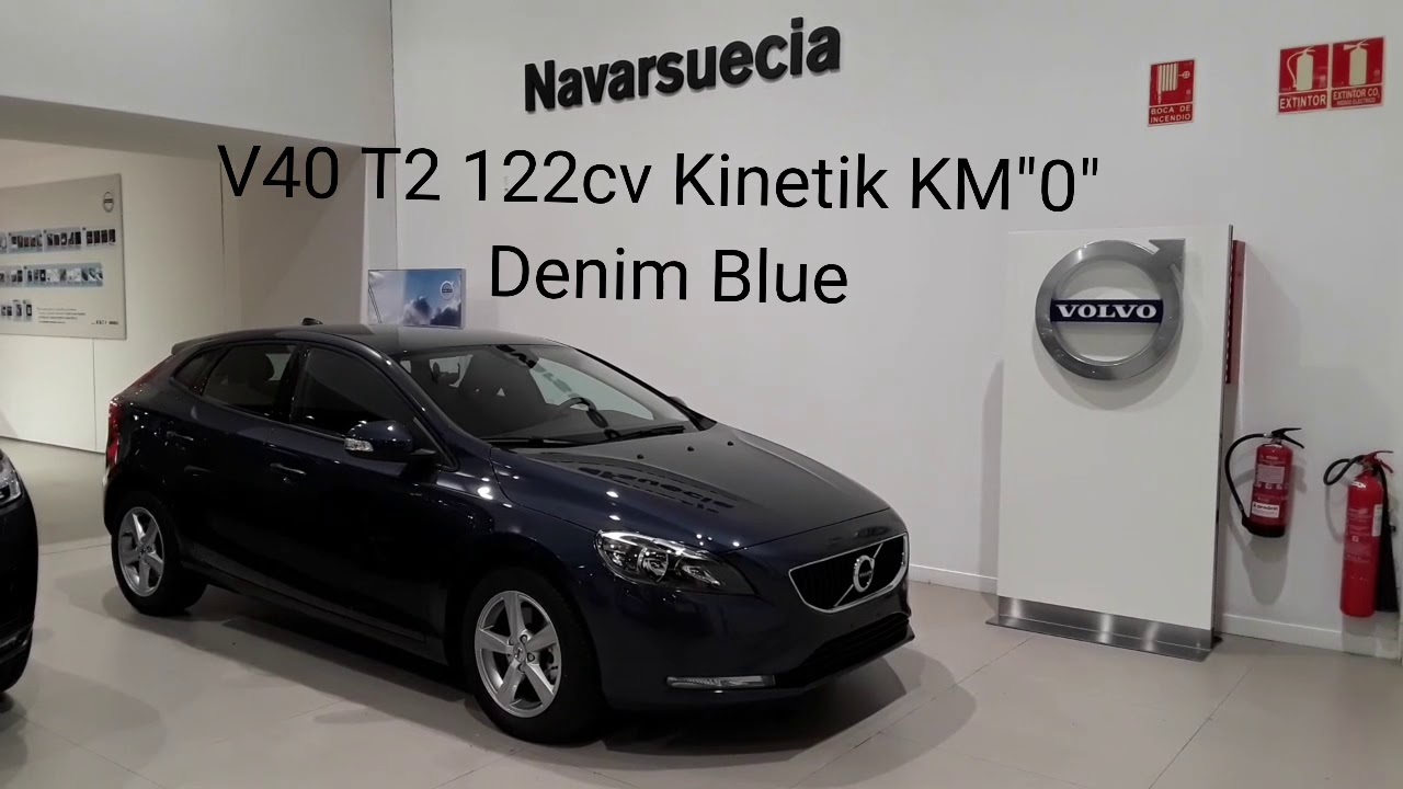 Volvo V40 T2 122 Cv Kinetik Manual Km 0 Navarsuecia Youtube