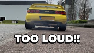 MR2 Gets A NEW EXHAUST & Some New Interior Stuff  Toyota MR2 SW20 Build