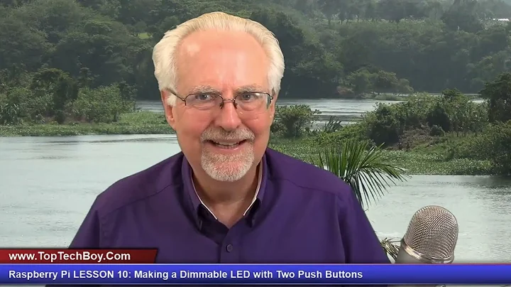 Raspberry Pi LESSON 10: Making a Dimmable LED with Two Push Buttons