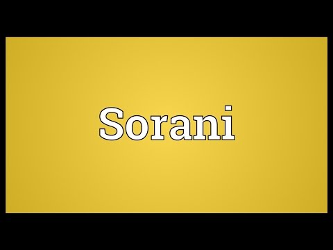 Sorani Meaning